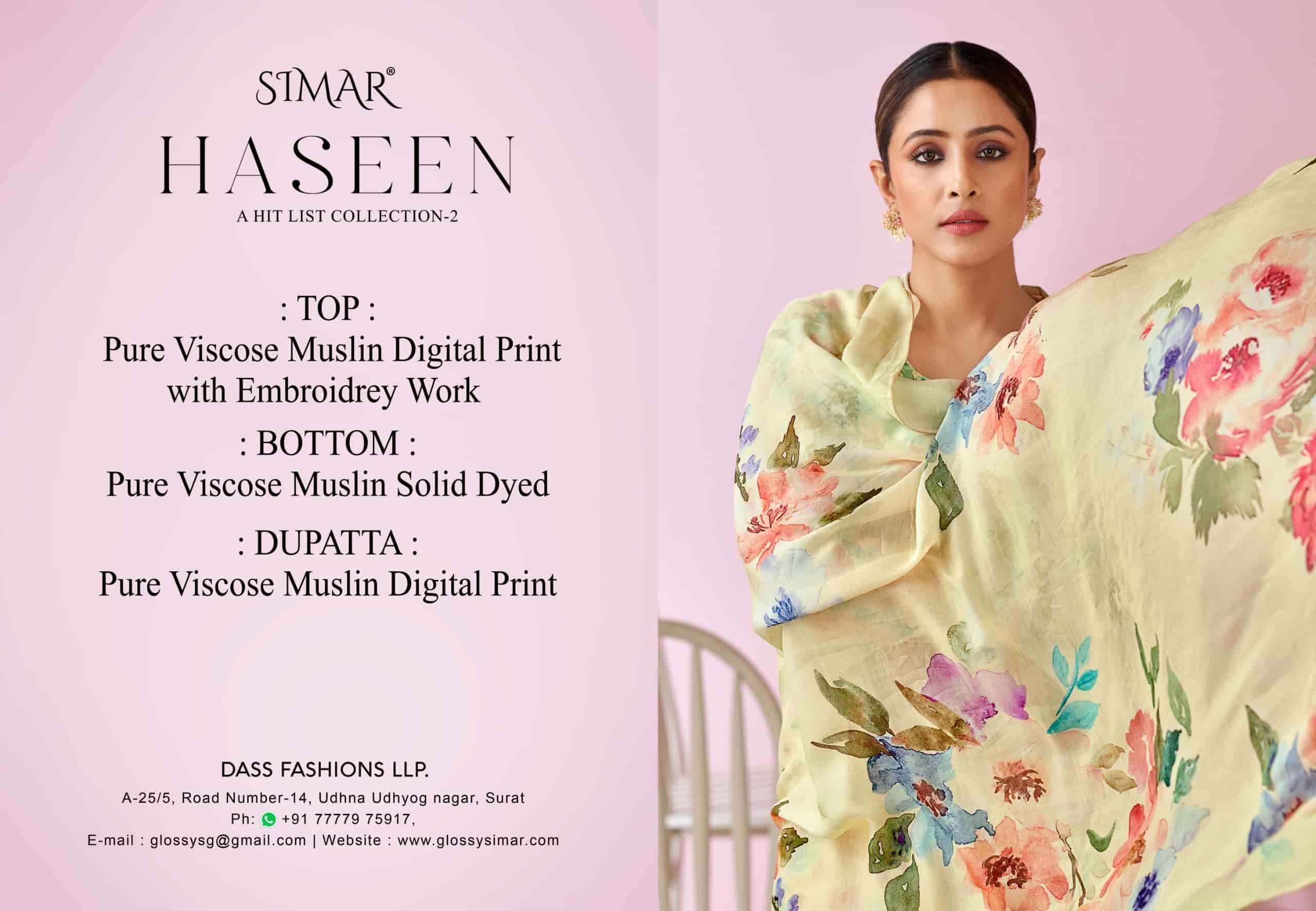 Glossy Simar Haseen A Hit List Collection Vol 2 - Amrah Wholesale