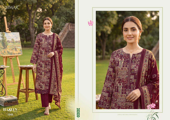 Glossy Haseen Vol 10 Pure Viscose Muslin Dress Material