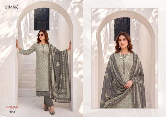 Glossy Humsafar Vol 5 Viscose Muslin Dress Material