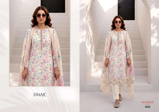 Glossy Humsafar Vol 5 Viscose Muslin Dress Material