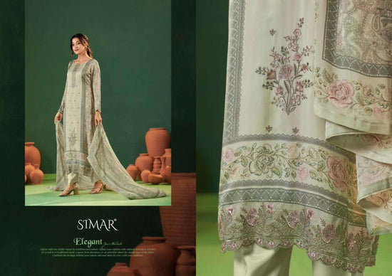 Glossy Kashvi Pure Cotton Dress Material - Amrah Wholesale
