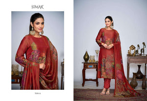 Glossy Liyana Dress Material Wholesale Catalogue - Amrah Wholesale