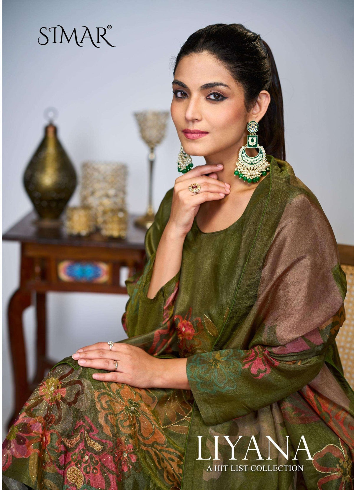 Glossy Liyana Dress Material Wholesale Catalogue - Amrah Wholesale