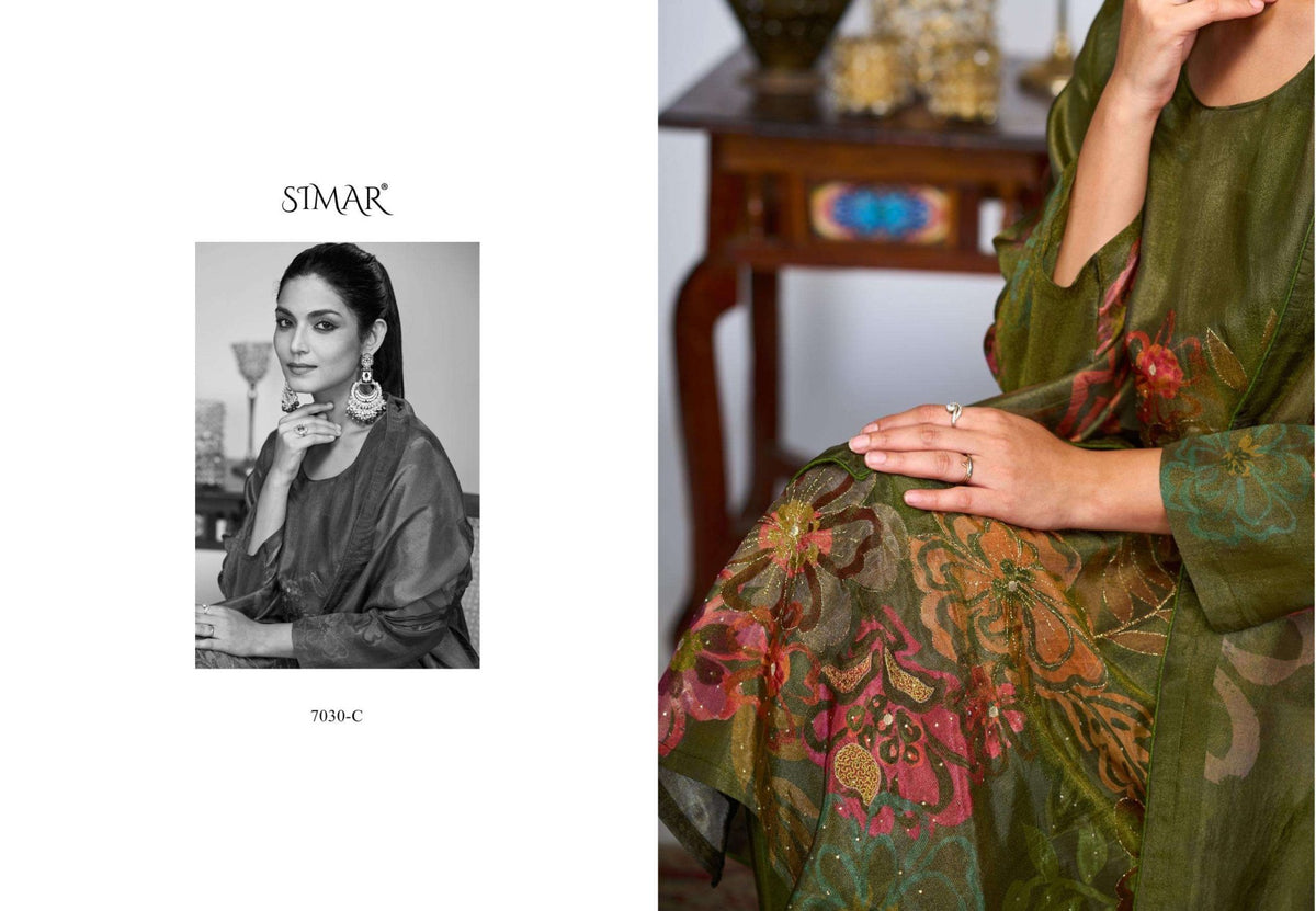 Glossy Liyana Dress Material Wholesale Catalogue - Amrah Wholesale