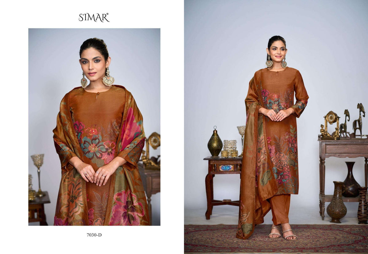 Glossy Liyana Dress Material Wholesale Catalogue - Amrah Wholesale