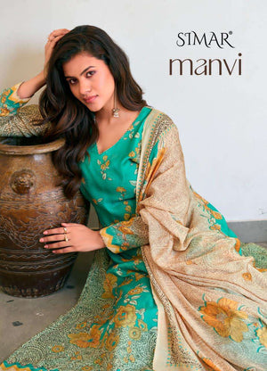 Glossy Manvi 4776 Mal Fabric Dress Material