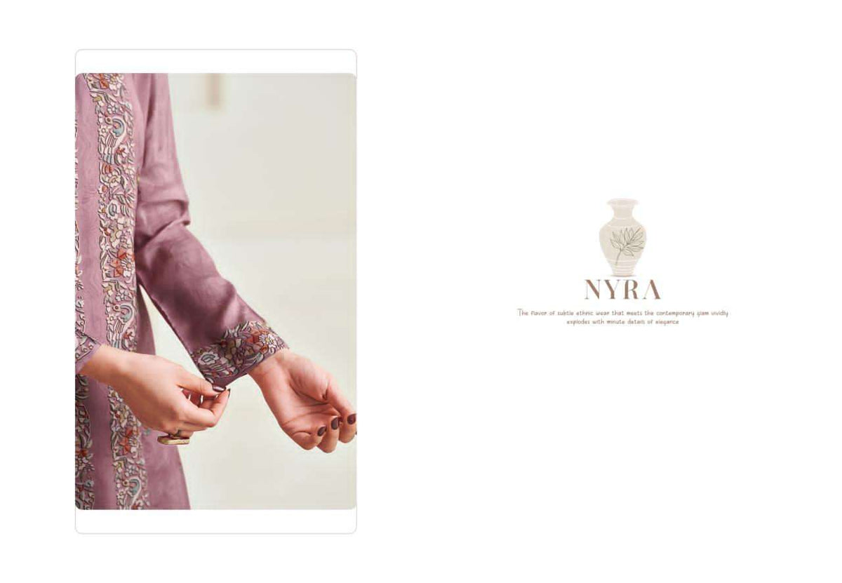 Glossy Nyra Modal Muslin Dress Material