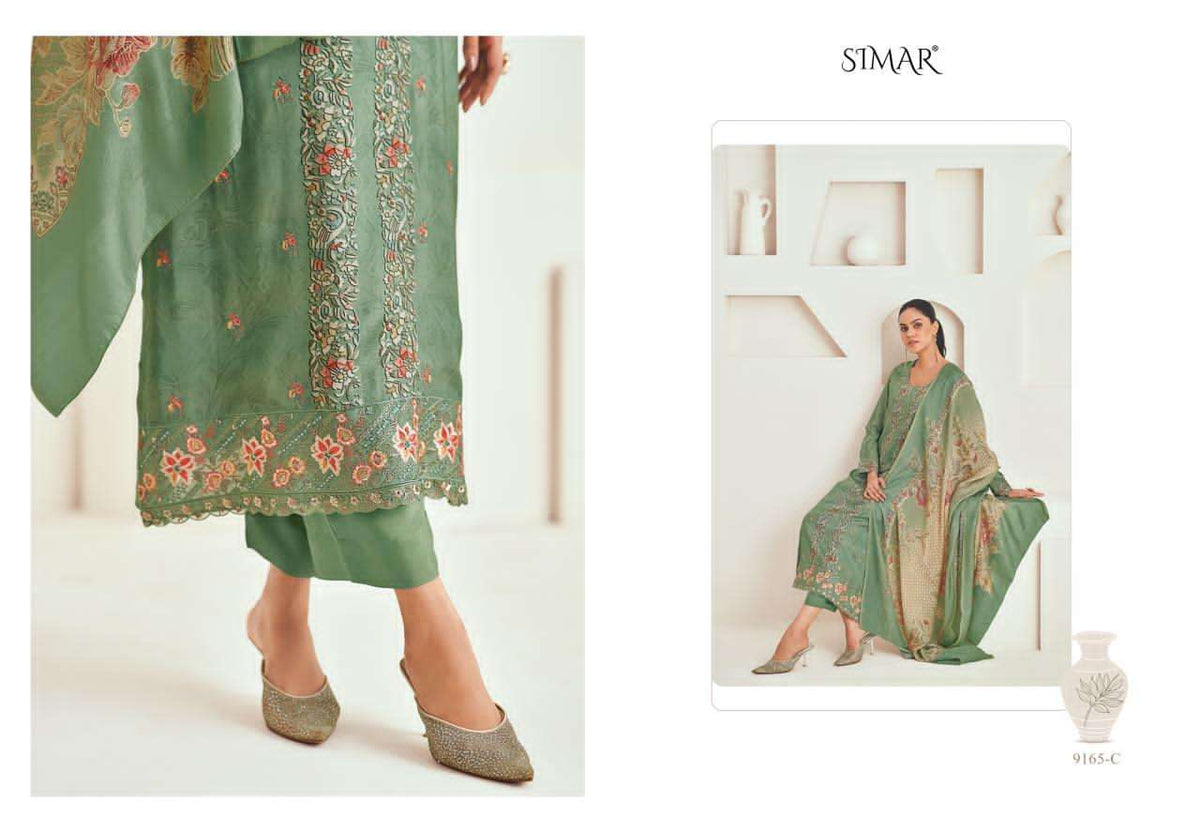 Glossy Nyra Modal Muslin Dress Material