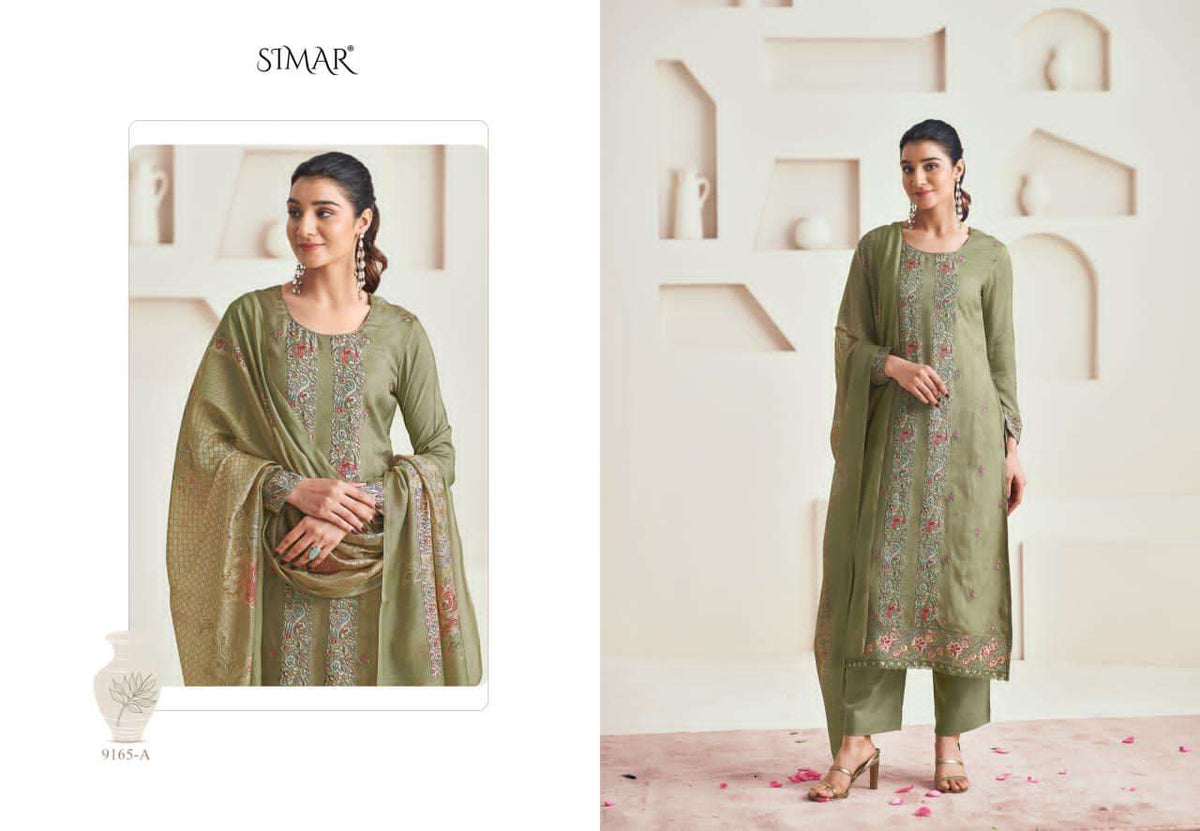 Glossy Nyra Modal Muslin Dress Material
