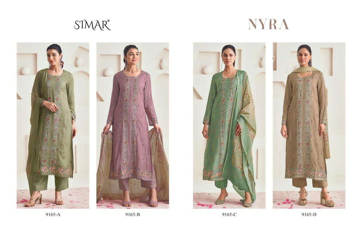 Glossy Nyra Modal Muslin Dress Material