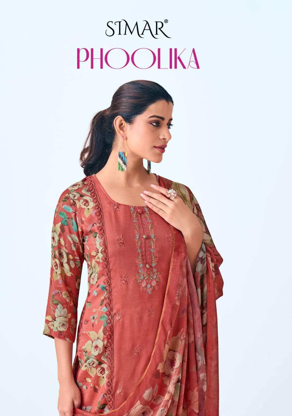 Glossy Phoolika 6014 - Amrah Wholesale