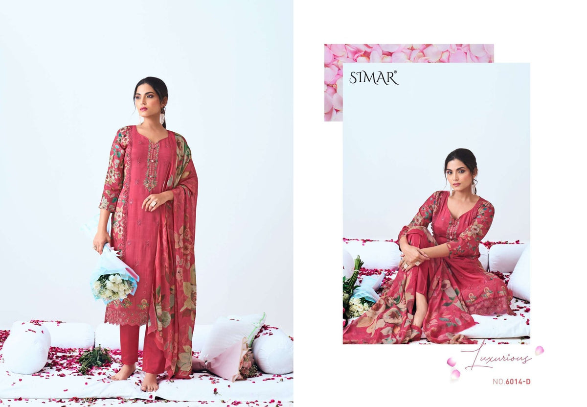 Glossy Phoolika 6014 - Amrah Wholesale
