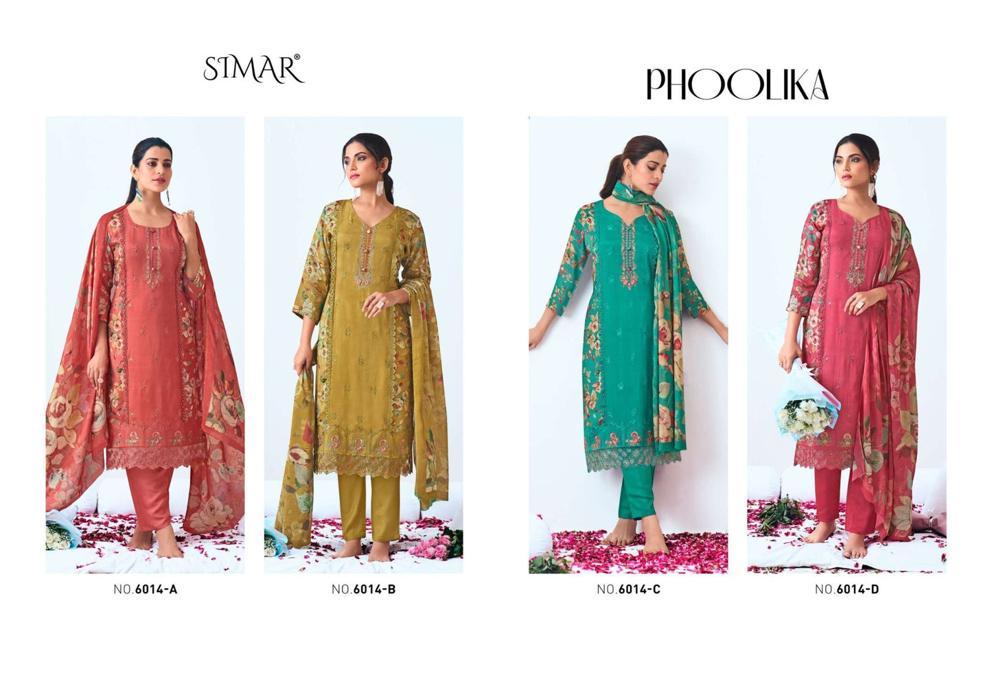 Glossy Phoolika 6014 - Amrah Wholesale