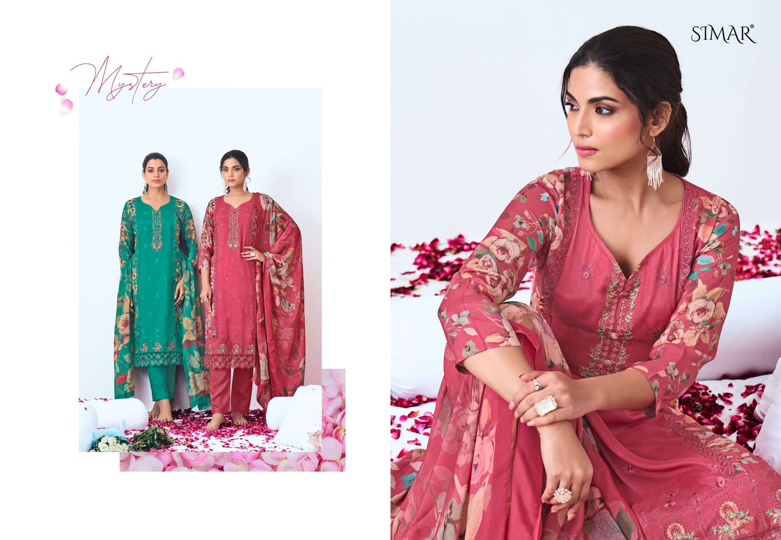 Glossy Phoolika 6014 - Amrah Wholesale