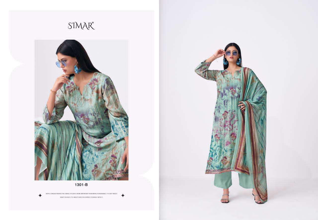 Glossy Rivisha Salwar Suit Set Wholesale Catalogue - Amrah Wholesale