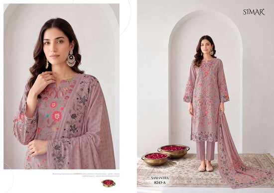 Glossy Samantha Pure Viscose Corduroy Winter Suit Catalog