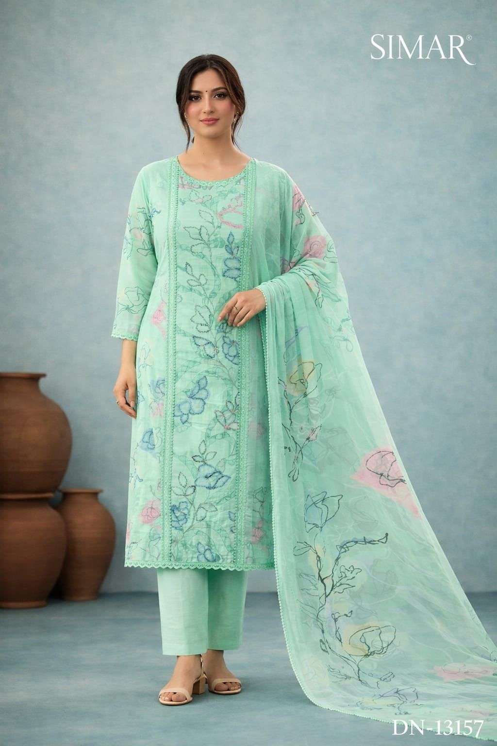 Glossy Simar D 13157 - Amrah Wholesale