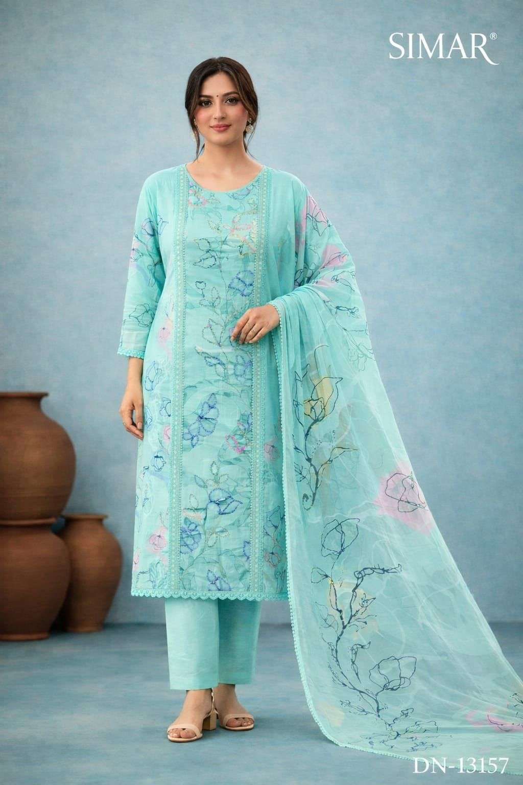 Glossy Simar D 13157 - Amrah Wholesale