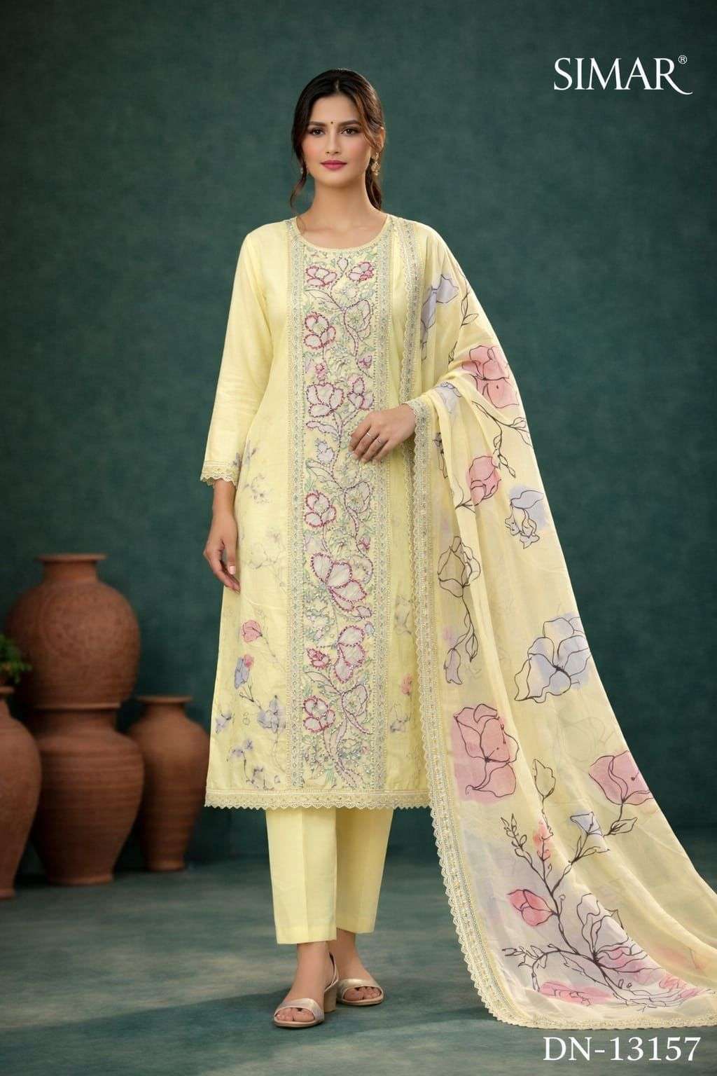 Glossy Simar D 13157 - Amrah Wholesale