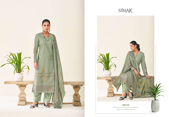 Glossy Simar Madhavi Dress Material Wholesale Catalogue - Amrah Wholesale