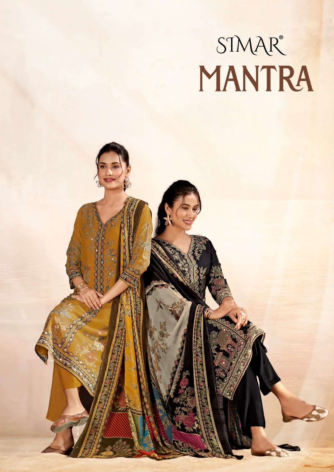 Glossy Simar Mantra Pure Lawn Cotton Dress Material Collection