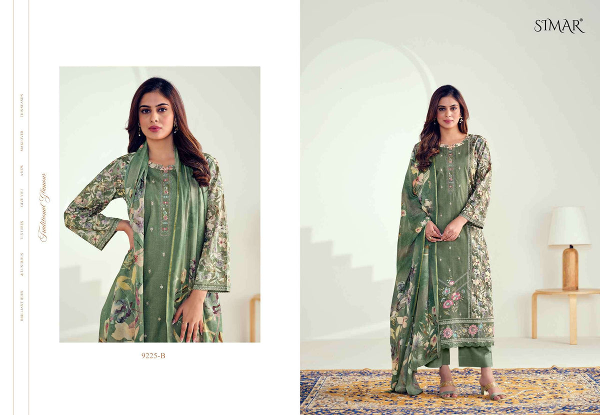 Glossy Simar Medha Dress Material Wholesale Catalogue - Amrah Wholesale