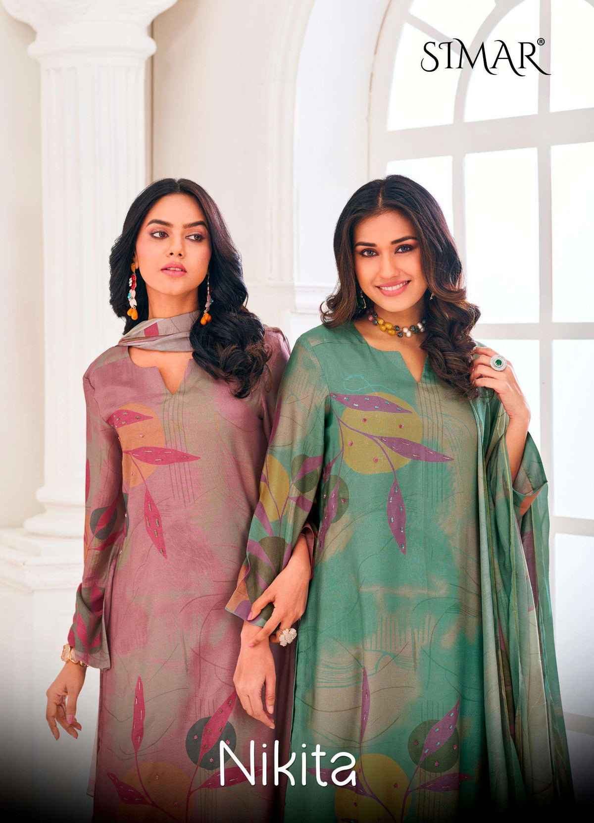 Glossy Simar Nikita Pure Viscose Muslin Digital Printed Salwar Suit