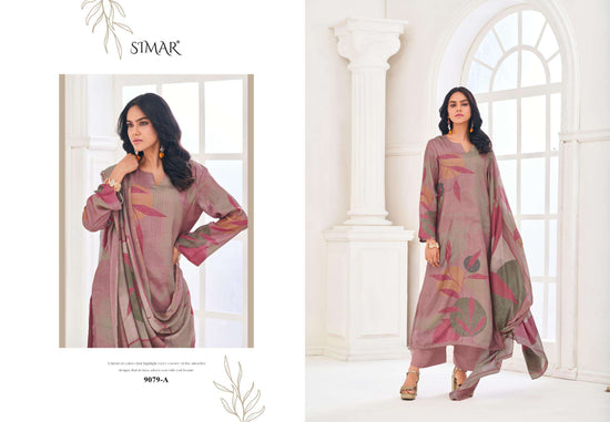 Glossy Simar Nikita Pure Viscose Muslin Digital Printed Salwar Suit