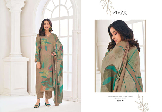 Glossy Simar Nikita Pure Viscose Muslin Digital Printed Salwar Suit