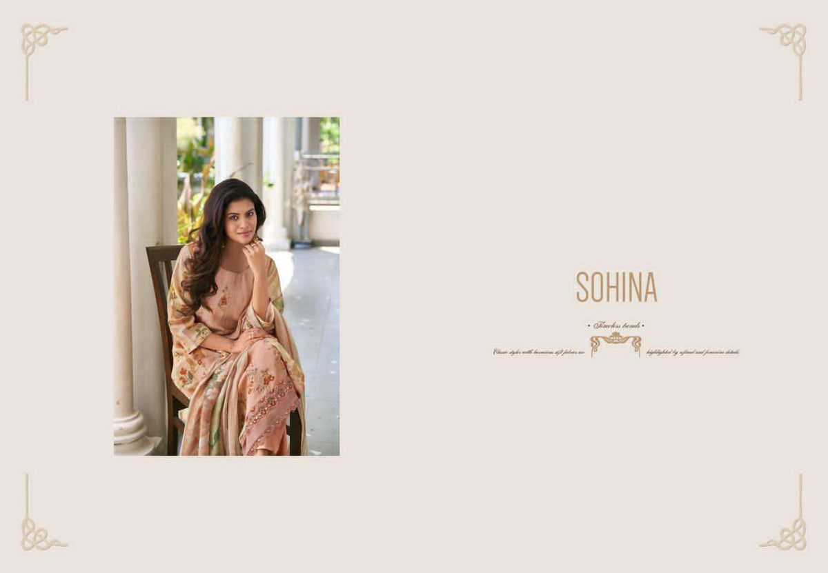 Glossy Sohina Pure Mal Digital Printed Dress Material