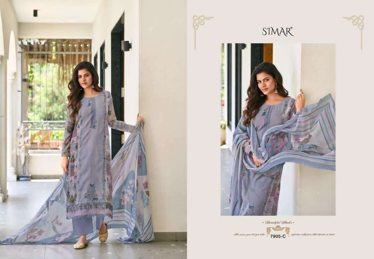 Glossy Sohina Pure Mal Digital Printed Dress Material