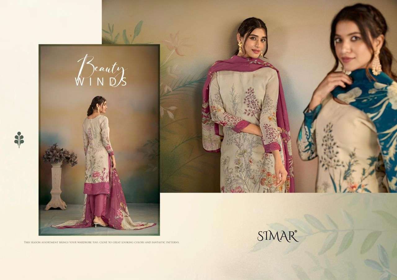 Glossy Swara Dress Material - Amrah Wholesale