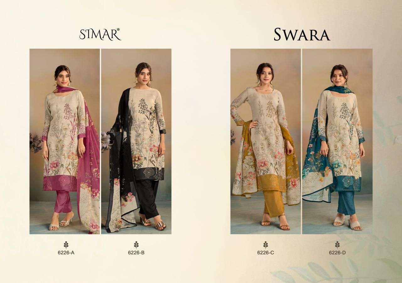Glossy Swara Dress Material - Amrah Wholesale