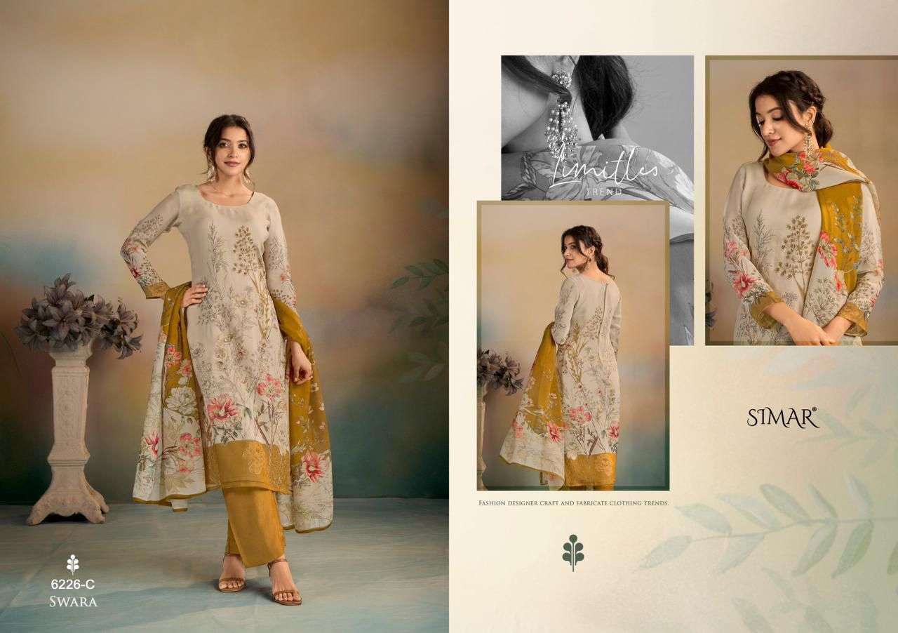 Glossy Swara Dress Material - Amrah Wholesale