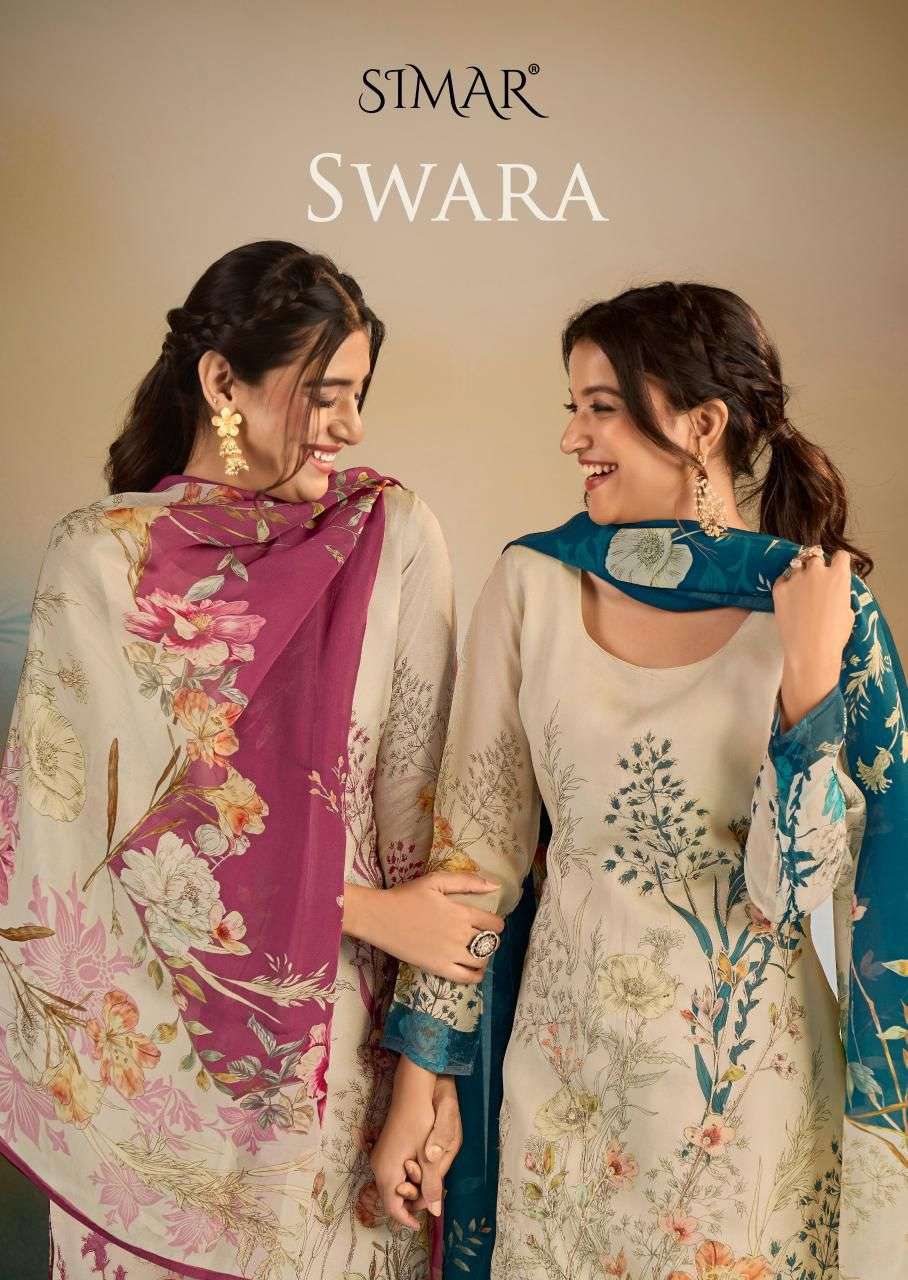 Glossy Swara Dress Material - Amrah Wholesale