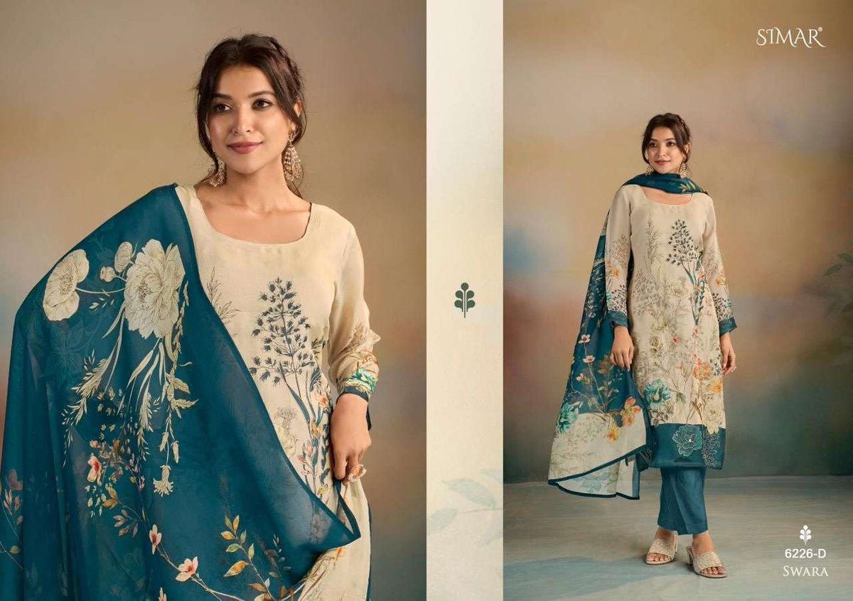 Glossy Swara Dress Material - Amrah Wholesale