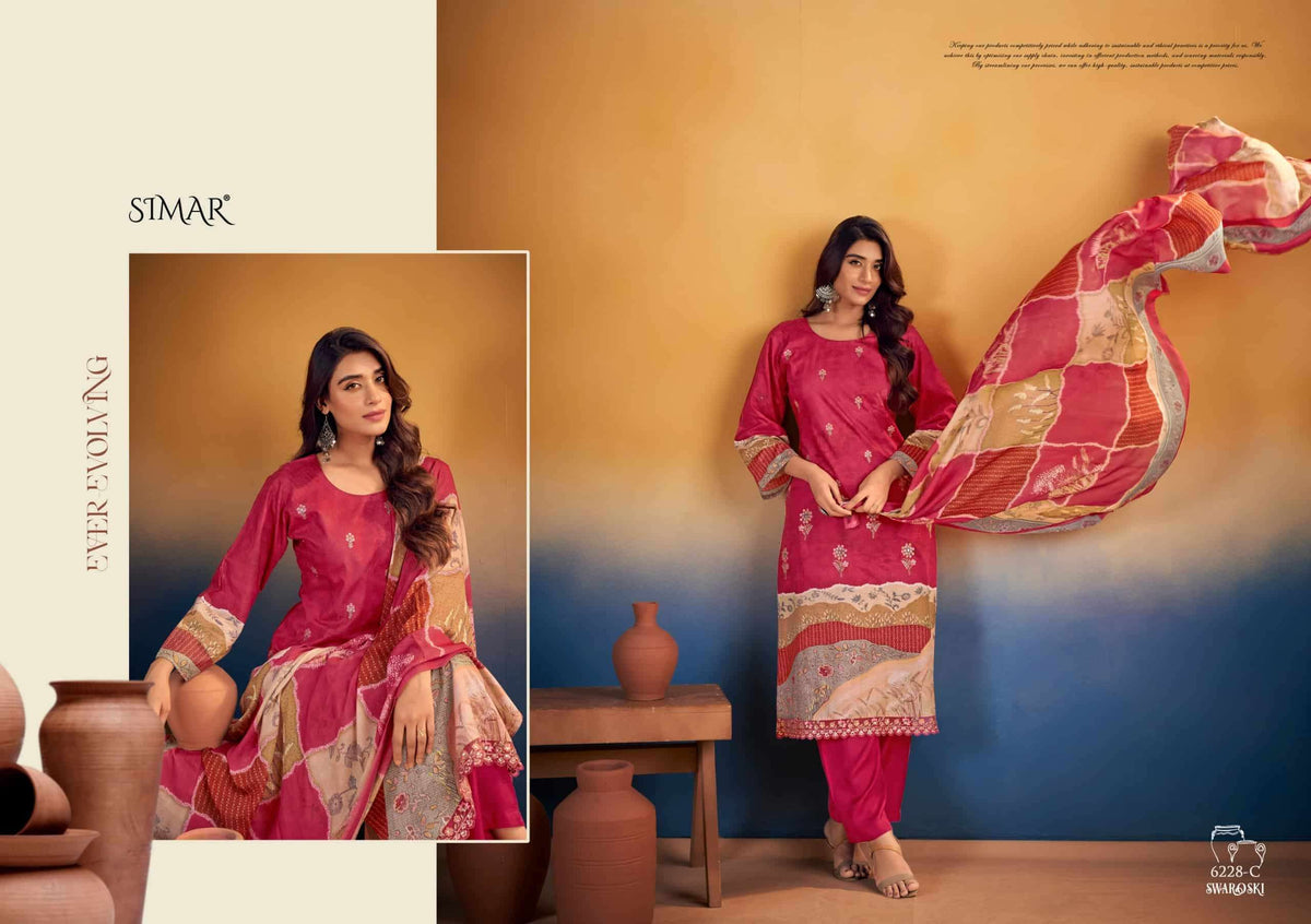 Glossy Swaroski - Amrah Wholesale