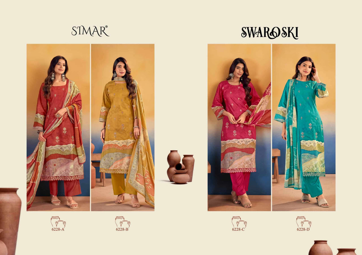 Glossy Swaroski - Amrah Wholesale