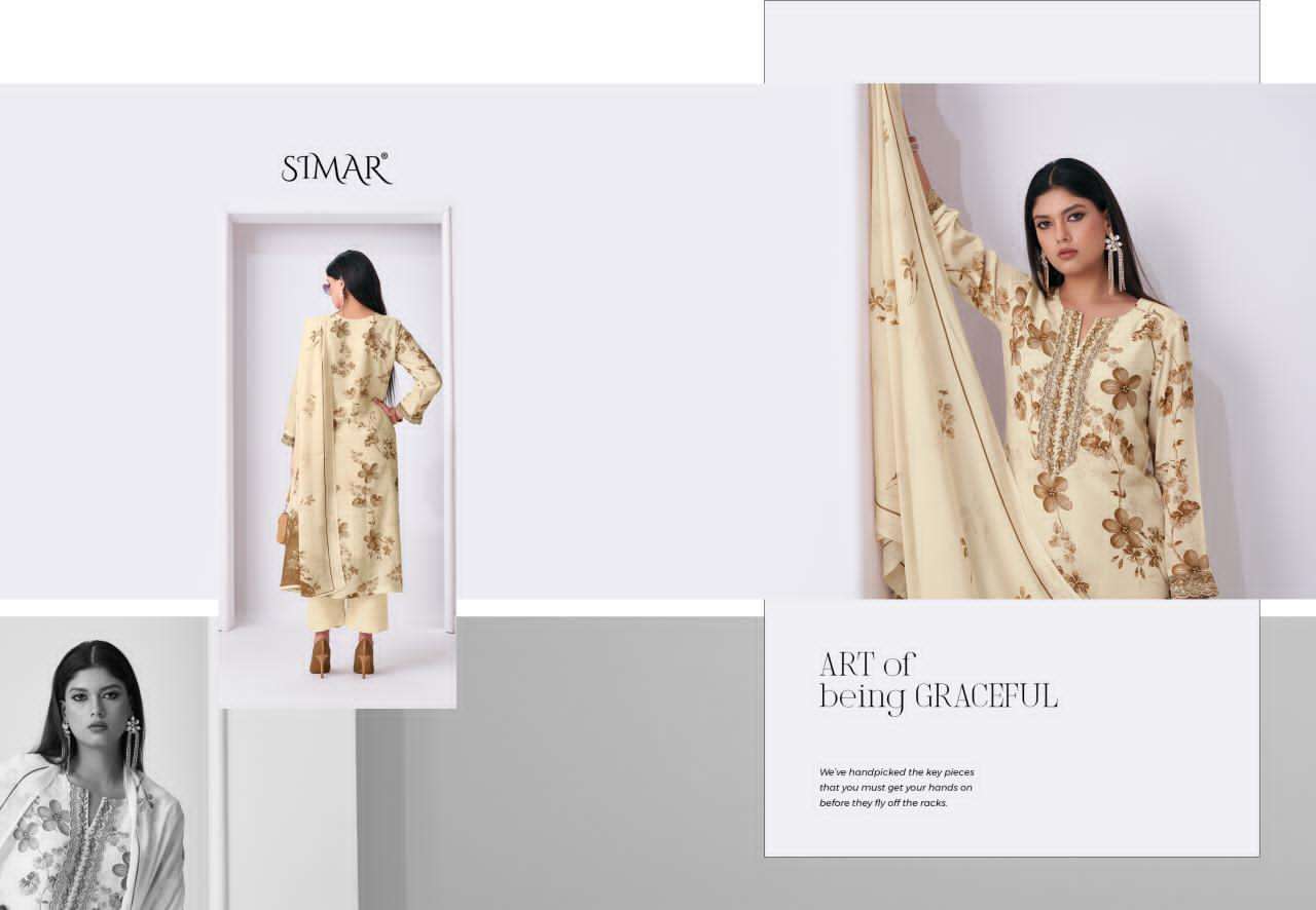 Glossy Tehzeeb Viscose Muslin Dress Material