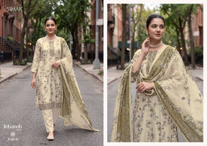 Glossy Tehzeeb Vol 2 Pure Viscose Muslin Dress Material