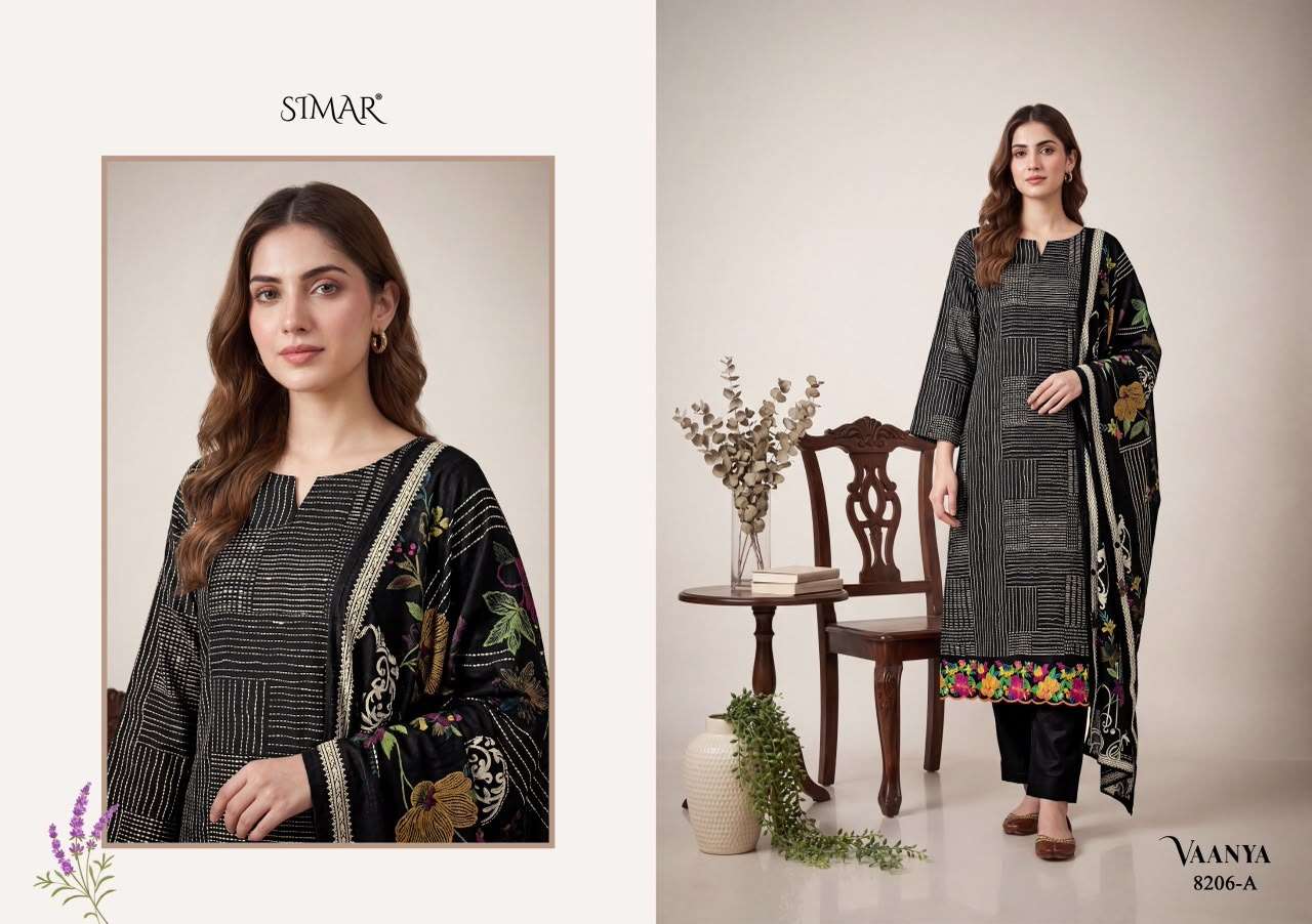 Glossy Vaanya Premium Viscose Muslin Dress Material
