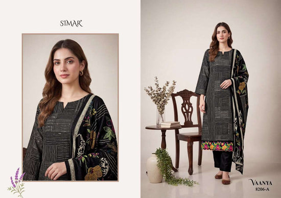 Glossy Vaanya Premium Viscose Muslin Dress Material