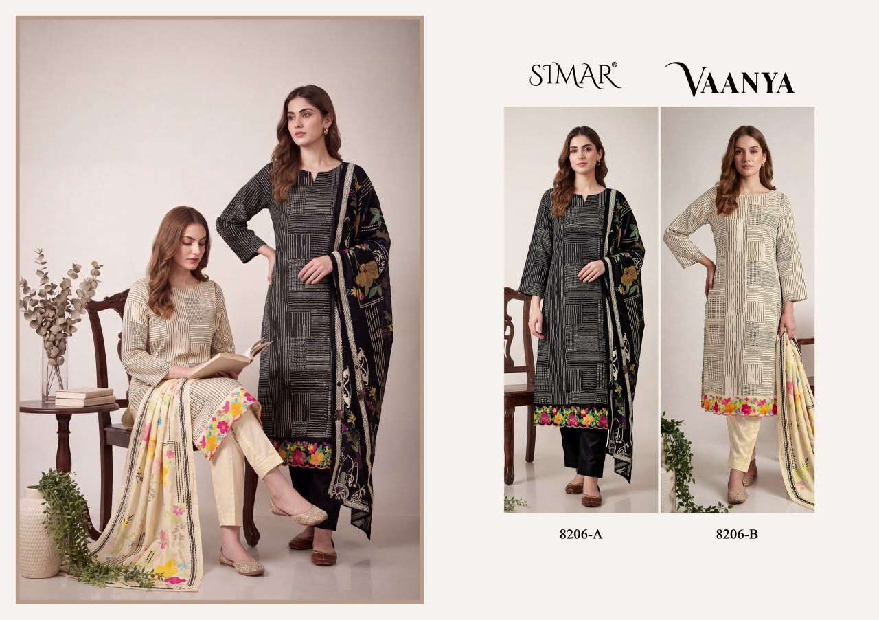 Glossy Vaanya Premium Viscose Muslin Dress Material