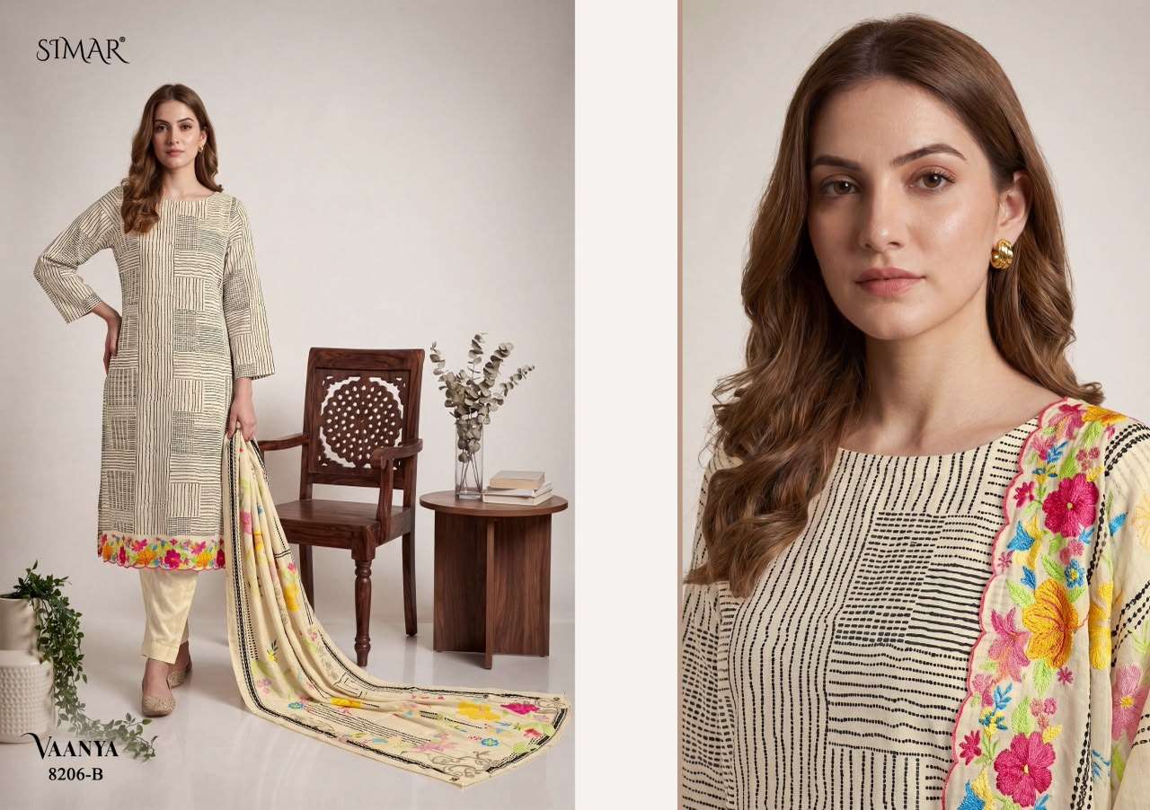 Glossy Vaanya Premium Viscose Muslin Dress Material