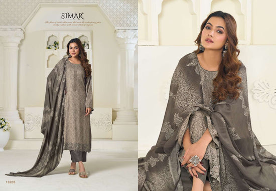 Glossy Ziyana Pure Viscose Pashmina Dress Material