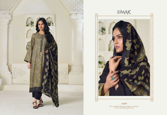 Glossy Ziyana Pure Viscose Pashmina Dress Material