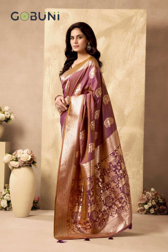 Gobuni Sabyasachi Rich Pallu Silk Saree Collection - Amrah Wholesale