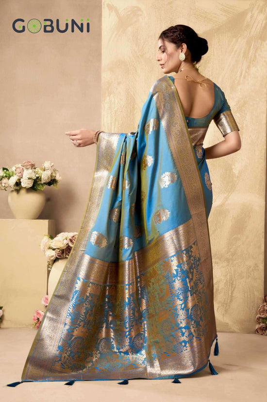 Gobuni Sabyasachi Rich Pallu Silk Saree Collection - Amrah Wholesale