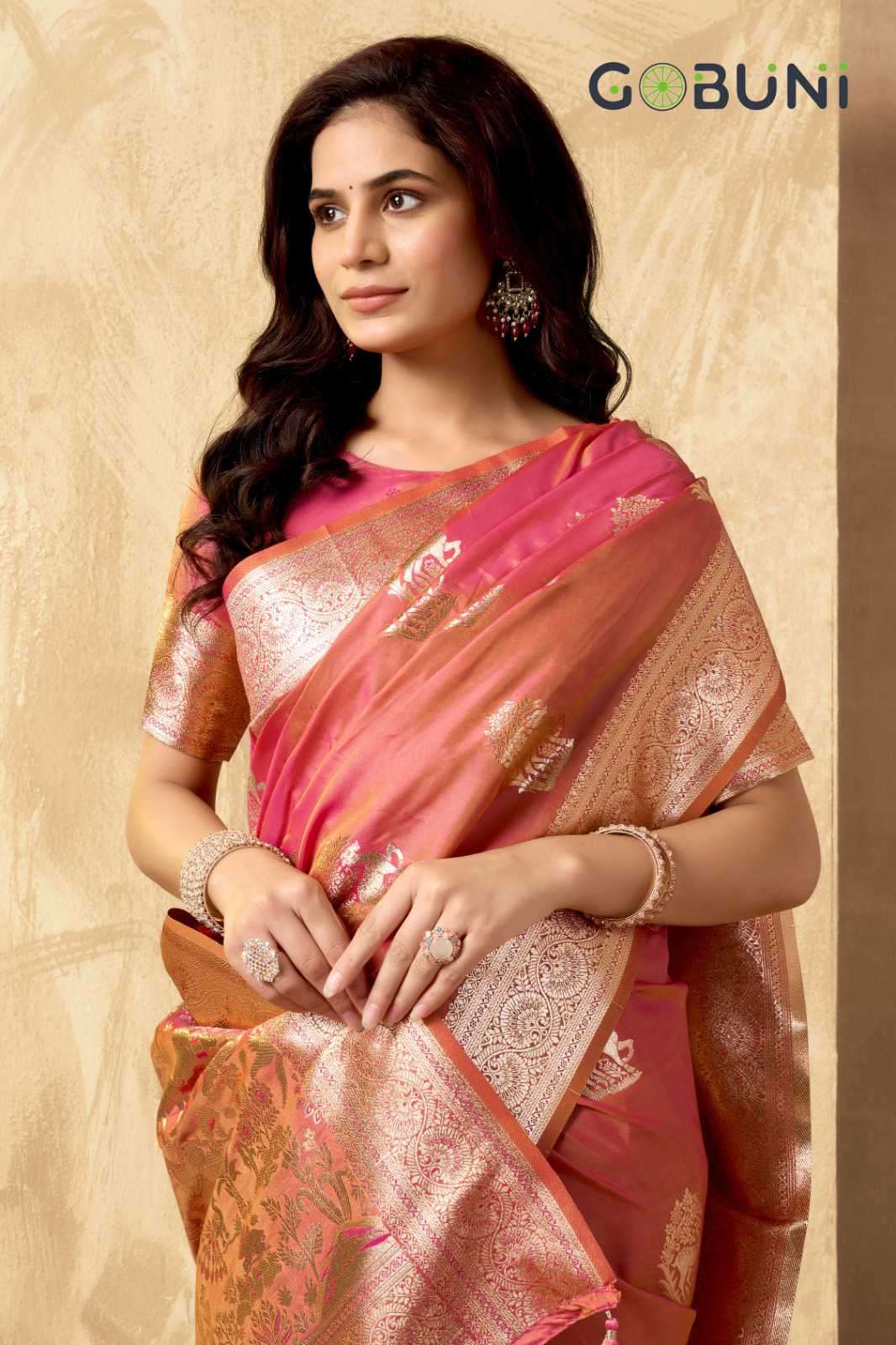 Gobuni Sabyasachi Rich Pallu Silk Saree Collection - Amrah Wholesale