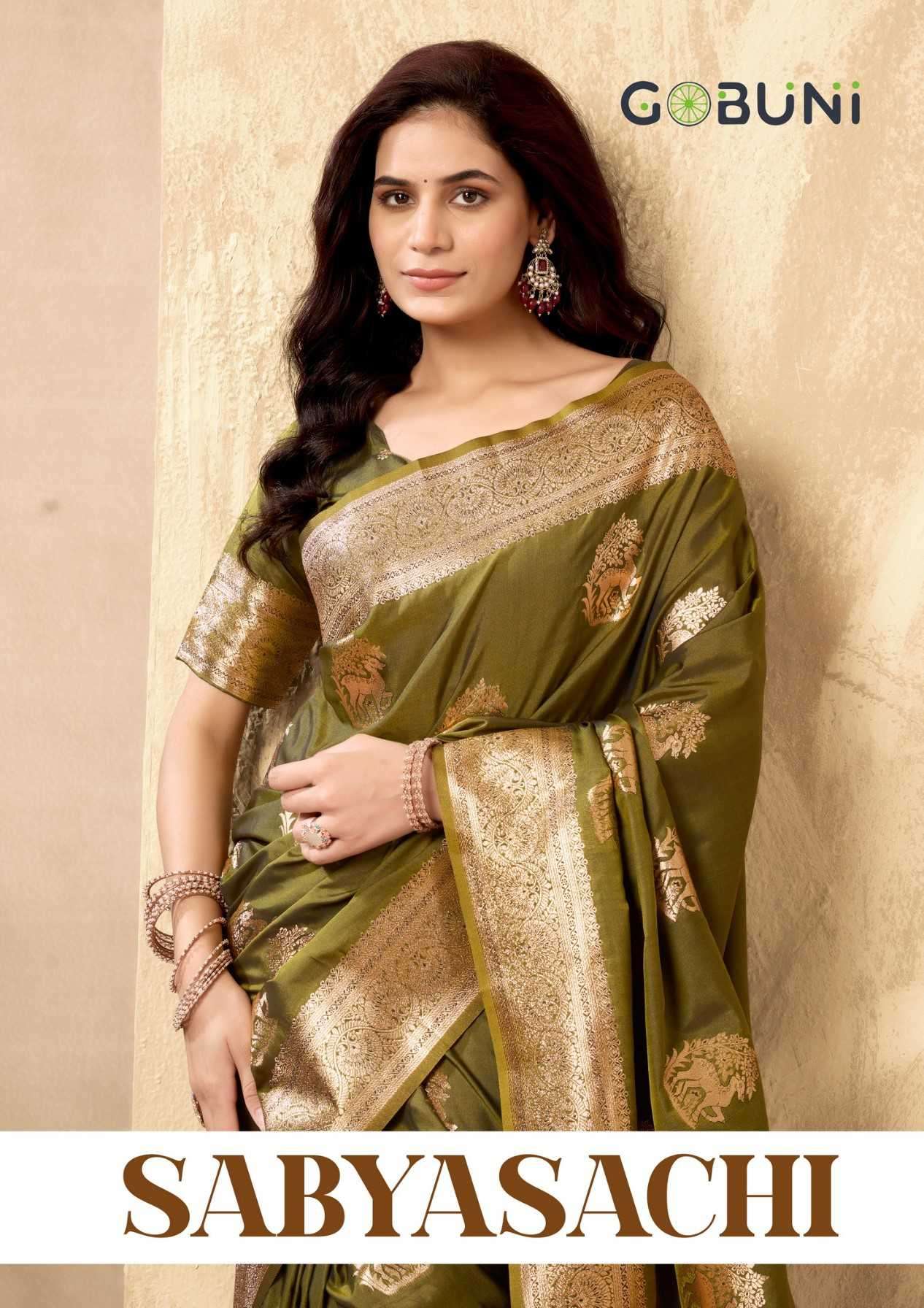 Gobuni Sabyasachi Rich Pallu Silk Saree Collection - Amrah Wholesale